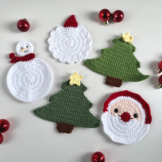 christmas series — coasters